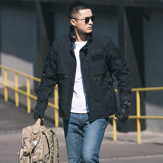 二代无畏重装战术机动夹克防风耐磨帅气休闲立领摩托百搭男 商品图3
