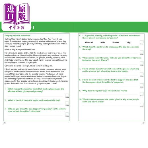 预售 【中商原版】Year 4 Reading Comprehension Targeted Practice Workbook 柯林斯阅读理解目标练习册四年级KS2 英文原版Collins 商品图4