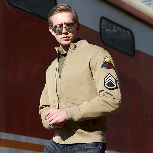 加强版美式二战坦克服加强版休闲夹克秋冬外套男上衣户外保暖经典 商品图3