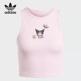 5折【自营】adidas/阿迪达斯  TANK TOP K女士卡通印花运动背心 JG8051