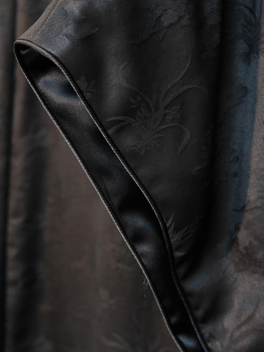 盛唐牡丹| 梅兰竹菊香云纱夹棉外套 商品图11