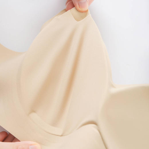 【123号】女士冬季舒适磨毛果冻条软支撑深V无痕内衣文胸 商品图10