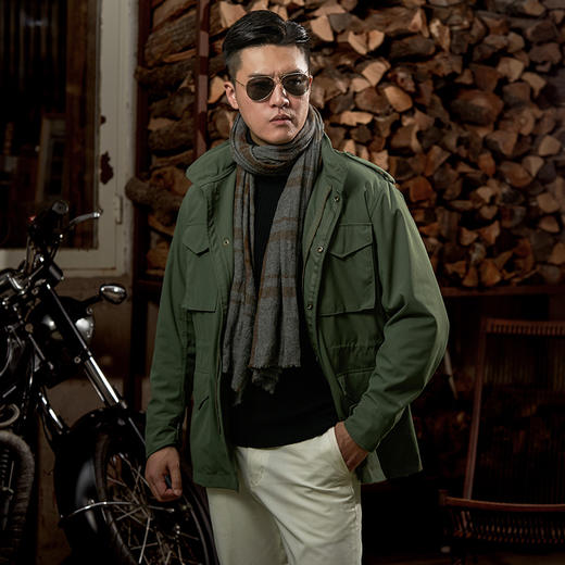 二代M65战地风衣战术服春秋翻领外套户外休闲上衣多口袋男 商品图2