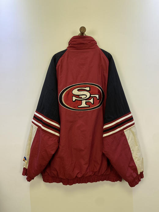 90年代 Vintage NFL 美国职业橄榄球大联盟 韩国制 棉服 夹棉外套_CTJK(XL) 商品图3
