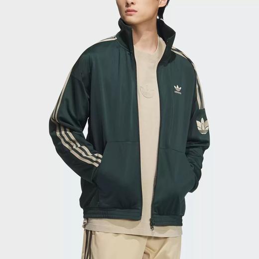 5折【自营】adidas/阿迪达斯  三叶草男女经典复古休闲立领外套 JL8400 商品图1