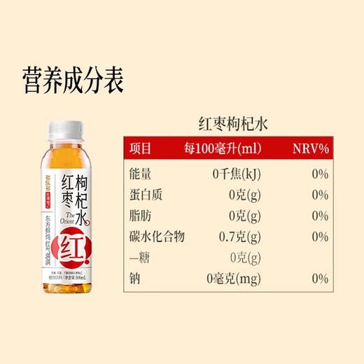 T多乐多500ml红枣枸杞水 商品图2