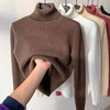 雀说 高品质加厚一体绒高领打底衫女加厚保暖上衣 商品缩略图8
