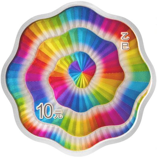 2025蛇年梅花形金银币 中国人民银行发行 商品图2