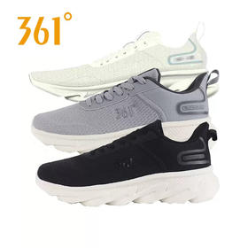 361度男鞋防滑运动跑鞋572322226男子网面透气