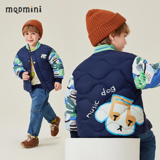 【清仓捡漏】【夹棉加厚】【90-140】【MQDmini】儿童秋冬棉服保暖小棉袄外套 商品图0