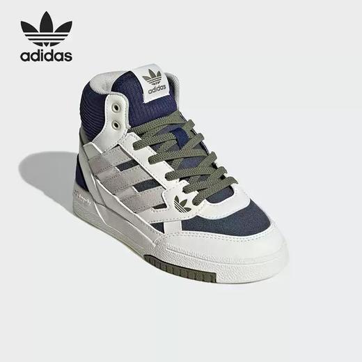 5折【自营】adidas/阿迪达斯  三叶草小童中帮休闲篮球耐磨板鞋 IH3285 商品图0