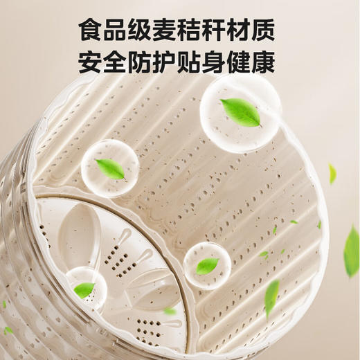 美的（Midea）双子座分区洗衣机 迷你小型全自动内衣裤袜台式波轮 高温煮洗除菌除螨 小巧不占地一键筒自洁 双桶分区洗 商品图5