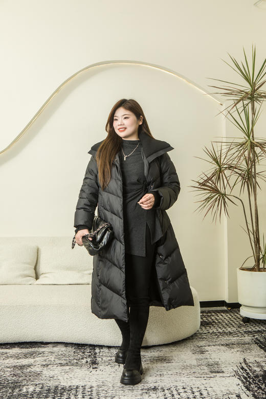 【弹力绒瘦瘦靴】现货，定制打版款！肉肉脚、高脚背可以穿！鞋头、鞋身放量，上脚显腿直显腿瘦！ 商品图2