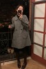 ESTELLICA 深灰色中长款宽版羊毛大衣 19309 商品缩略图3