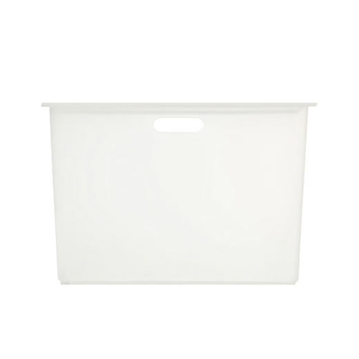 全格  整理收纳箱两件套（6L+17L)半透哑白 商品图4