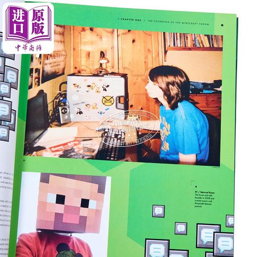 预售 【中商原版】我的世界的世界 英文原版 The World of Minecraft Mojang AB Edwin Evans-Thirlwell 游戏历史 商品图2