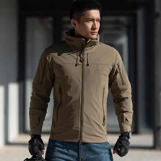 三代B4级战虎突击风衣休闲百搭防风透气连帽男耐磨春秋外套 商品图4