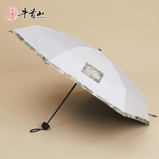 牛首山文创&LOQI联名雨伞防晒小巧便携晴雨两用胶囊黑胶遮阳伞 商品图1