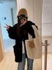 丁摩 羊羔毛外套女冬圆领慵懒毛毛上衣皮毛一体皮草全羊毛2331 商品缩略图5