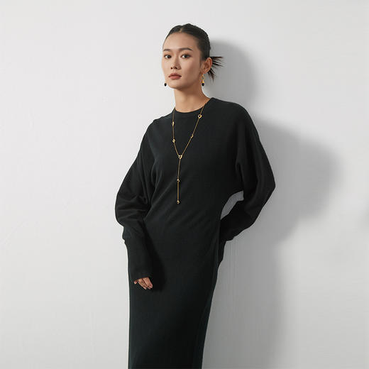 东黎 • 山羊绒女士秋冬连衣裙 3504 商品图0