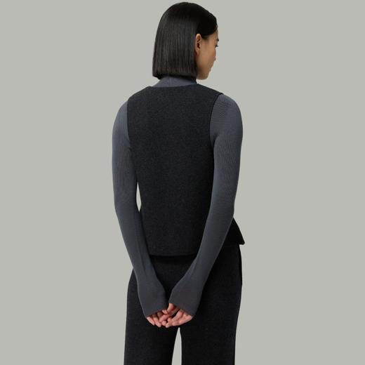 Colnstela强缩羊毛西装/马甲|软糯保暖，舒适有型，上身质感拉满 商品图3