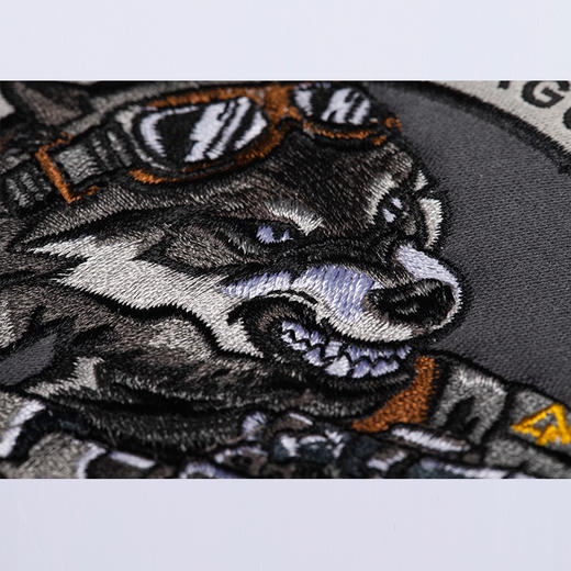 【龙牙】十二生肖战术臂章（狗）魔术贴章个性装饰魔术贴圆形通用装备 商品图3