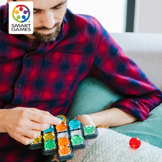 SmartGames Diamond Quest 钻石迷阵 桌游 适合年龄8+ 儿童益智 比利时游戏 SG093 商品图7