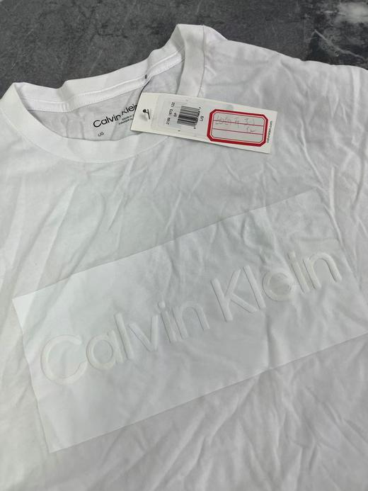 瑕疵CALVIN KLEIN男士圆领短袖舒适T恤 商品图2