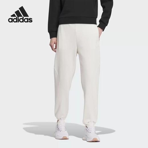 5折【自营】adidas/阿迪达斯  冬季新款女子针织束脚运动长裤 IP7069 商品图0