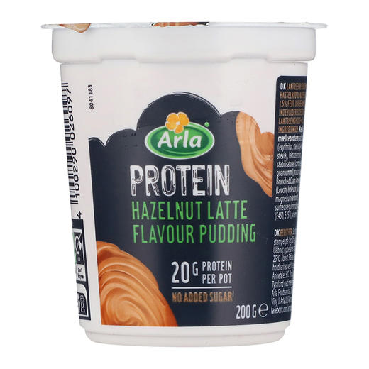 [保税区冷链]丹麦Arla高蛋白布丁200g(三种口味) Arla Protein Pudding 200g 商品图2