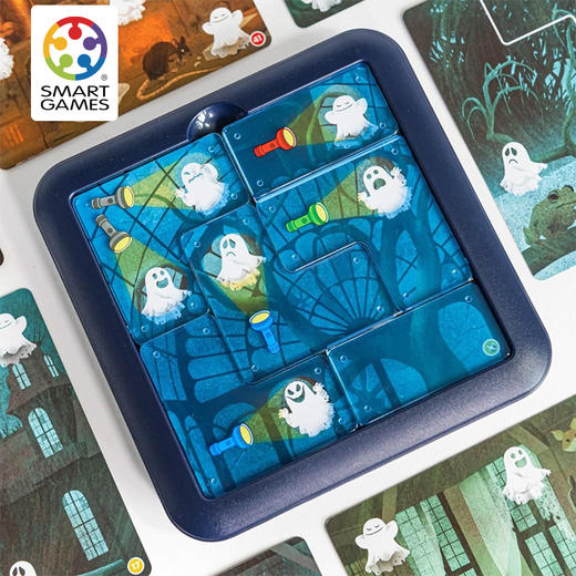 SmartGames Ghost Hunters 幽灵捕手 桌游 适合年龄5+ 儿童益智 比利时游戏 SG433 商品图6
