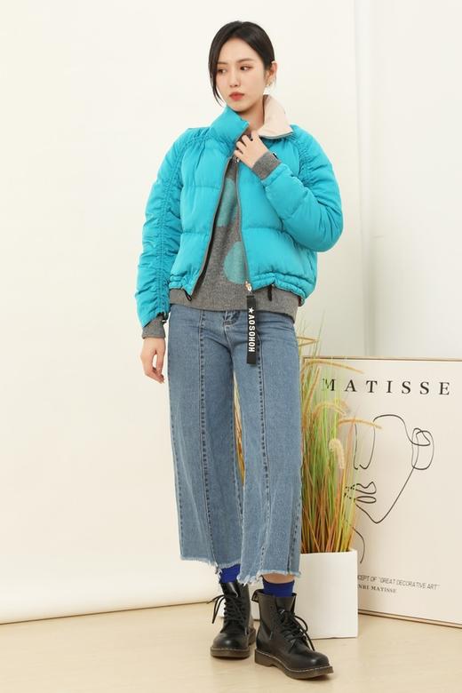 WHO KNOWS 灰蓝色动画图案针织上衣 14952 商品图2