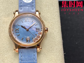 新款YF萧邦 快乐钻系列 快乐钻30mm机械 HAPPY SPORT MEDIUM AUTOMATIC系列278559-3001女士腕表