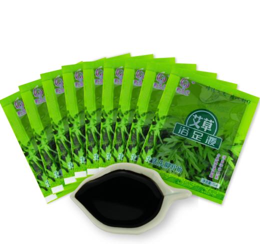 新泓宇-艾草浴足液（15ml*100袋）【泡脚药、足浴剂、足浴液】 商品图3