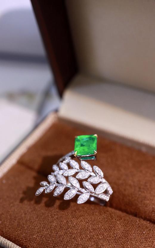1.14克拉哥伦比亚祖母绿戒指 商品图2