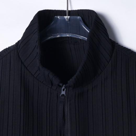 23288秋冬季新款美式潮牌纯色开衫拉链外套时尚百搭简约高级上衣秋款 商品图2