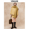 VIMAGE纬漫纪冬季新款气质高级围脖慵懒显瘦棉服V2210805 商品缩略图1