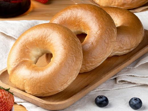 俏侬 原味贝果480g面包吐司代早餐饱腹下午茶出游烘焙 鲜京采同工厂 100102079107 商品图1