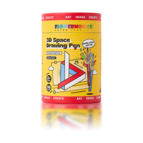 FlowerMonaco花芽 丙烯马克笔学生专用绘画不透色画笔儿童速干水性叠色涂鸦画笔美术专用绘画笔幼儿园手工画笔 3岁+