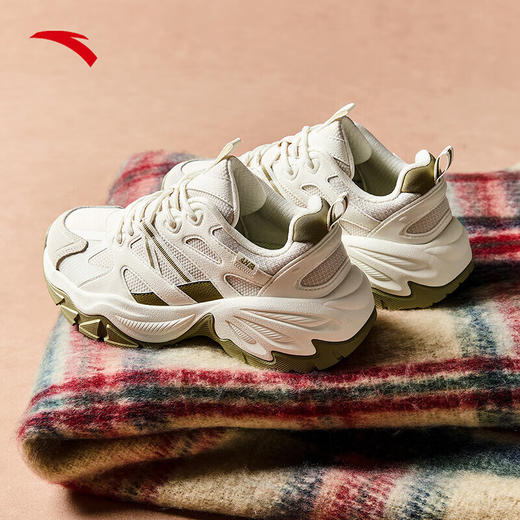 安踏老爹鞋女厚底增高2024秋休闲运动鞋女鞋122448808 商品图5