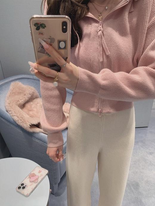 金蘑菇菇  针织裤 随意可爱 牛角包/ 升级全羊毛 商品图5