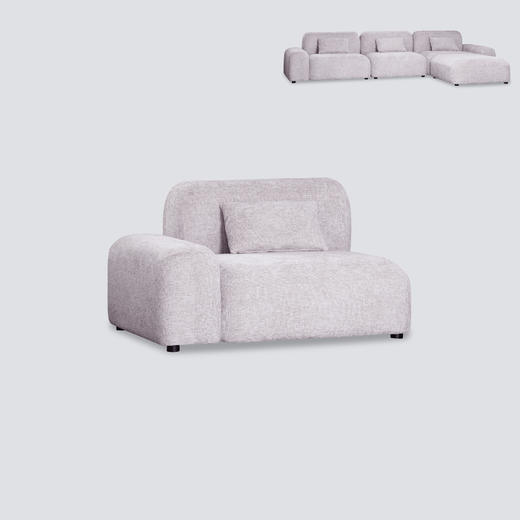 NS家居 ns furniture软包布艺组合沙发NSSF-5525 商品图4