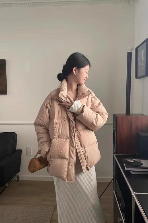 LNNNS 韩版宽松立领加厚羽绒服外套 19291 商品图0