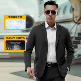 二代暗行轻量战术西服商务休闲外套男西装上衣职业时尚外套