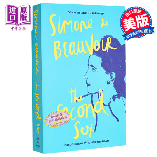 预售 【中商原版】波伏娃 第二性 The Second Sex 英文原版 Simone De Beauvoir 商品图1