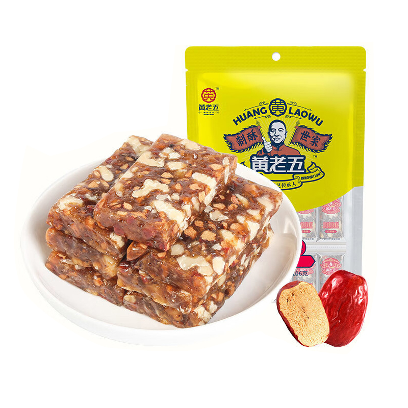 黄老五核桃软膏106g(红枣味)