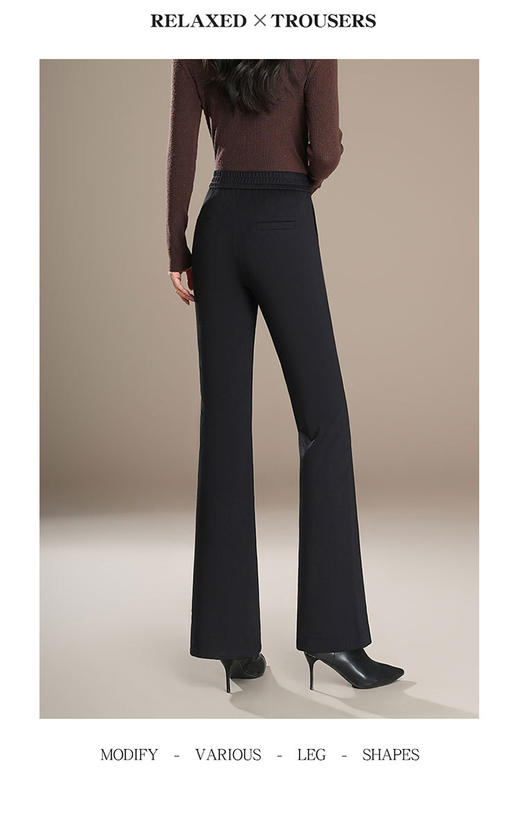 弹力高腰羽绒服宽松休闲，微喇裤白鸭绒保暖裤长裤MYX-JF-3850-Y 商品图2