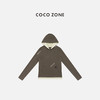 COCO ZONE 秋季假两件连帽百搭通勤风长袖T恤CC1D2586 商品缩略图0