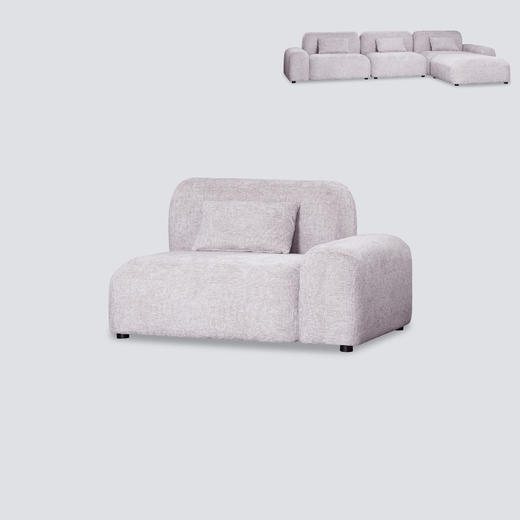 NS家居 ns furniture软包布艺组合沙发NSSF-5525 商品图3