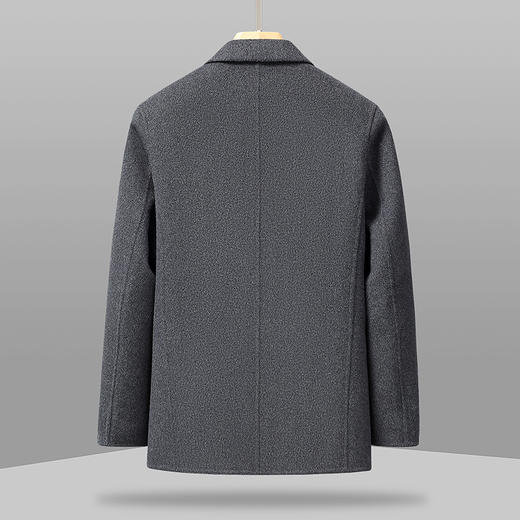 【绵羊毛】【新款DXS】大依优型大码羊毛呢西服外套商务夹克男宽松加肥加大码上衣胖子正装休闲 商品图2